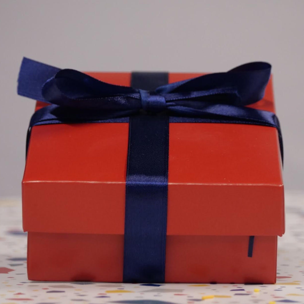 Wedding Gift Boxed Artisan Chocolate Bar in Red Box