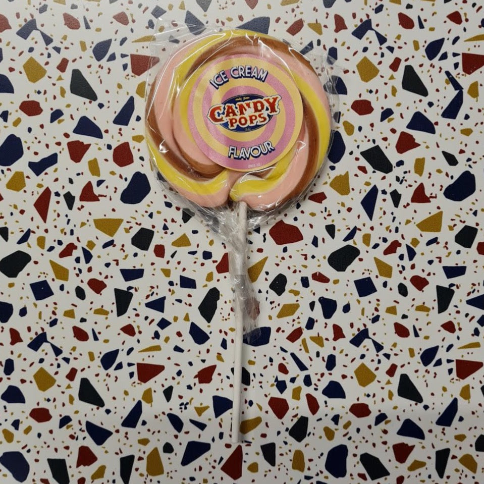 Ice-Cream Swirl Lollipop